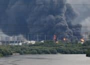 Ukraina Serang Fasilitas Petrokimia Rusia dari Jarak 2.000 Kilometer, Unit Gas Dilaporkan Rusak
