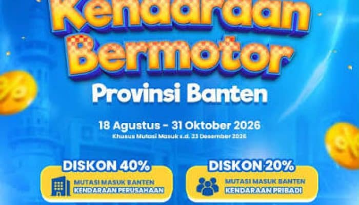 Pemprov Banten Beri Insentif Bagi 2,2 Juta Penunggak PKB