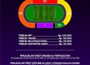 Harga Tiket PSGC Ciamis vs Semen Padang Dipangkas, Panpel Ingin Stadion Galuh Dipadati Suporter