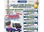 Jadwal SIM Keliling Polres Situbondo Selama Bulan September 2026, Cek Lokasinya