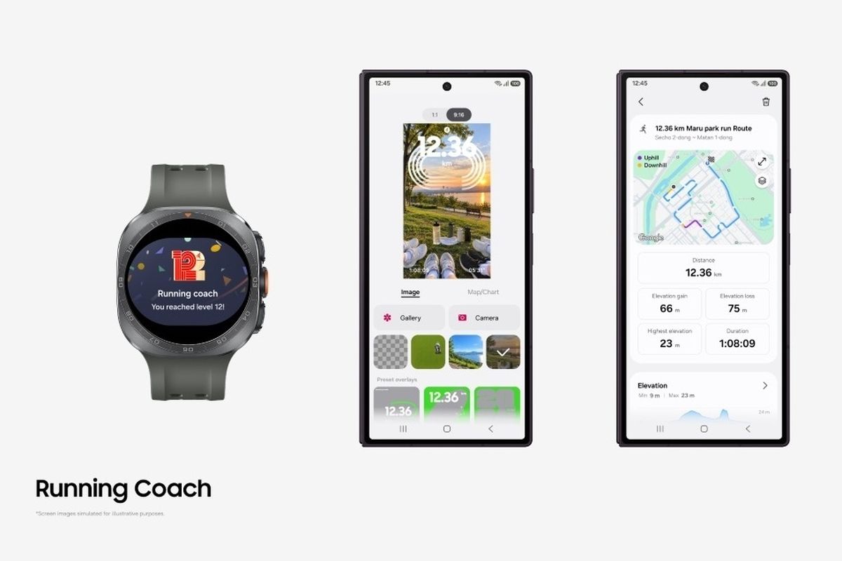 Samsung Health Kini Bisa Impor Rute Strava