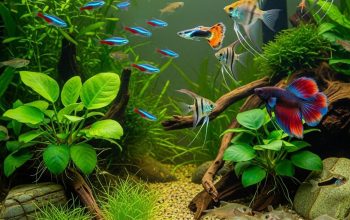 Manfaat Memelihara Ikan Hias, dari Relaksasi hingga Peluang Usaha 3 Ikan hias berwarna-warni di dalam akuarium