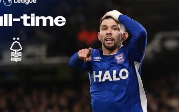Ipswich Diimbangi Nottingham Forest 1-1, Julio Enciso Penyelamat