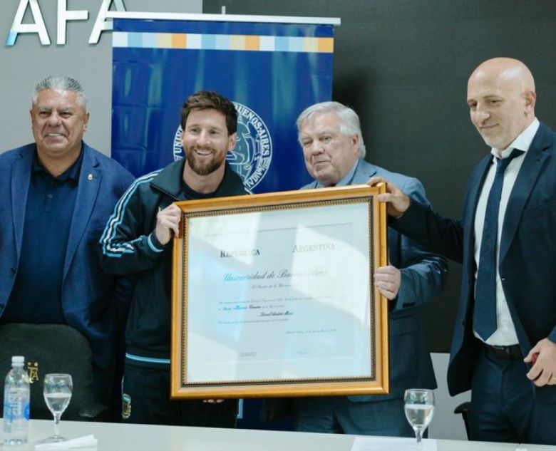 Doktor Honoris Causa Messi