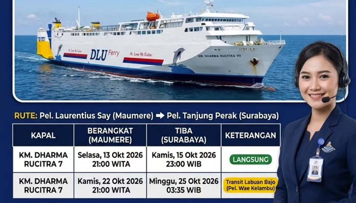 jadwal DLU Ende Surabaya 1
